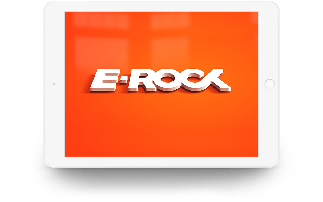 DJ Brand Logo - Logo Design for Bay Area's DJ E-Rock | R. ONE CREATIVE