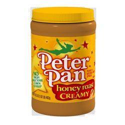 Peter Pan Peanut Butter Logo - Peter Pan 100% Natural Creamy Honey Roast Peanut Butter 16.3oz