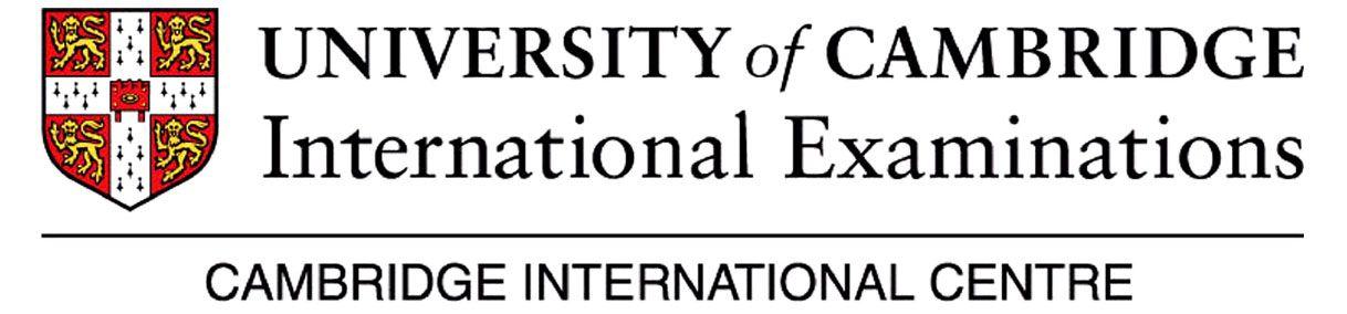 University of Cambridge Logo - CIE Exams - Sri Emas International School