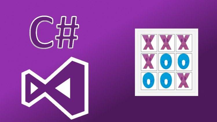 Visual Studio Online Logo - Learn To Program Tic Tac Toe With C# And Visual Studio. Online
