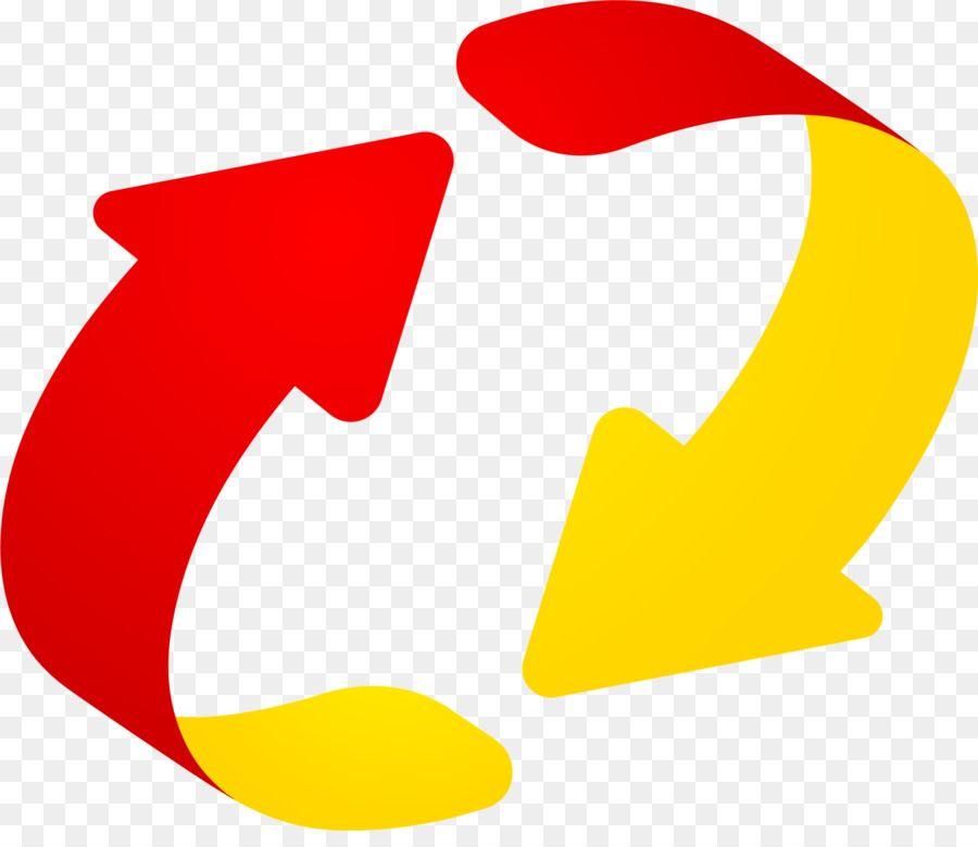 Red and Yellow Arrow Logo - Yellow Arrow Clip art - Yellow rotating arrow png download - 1500 ...