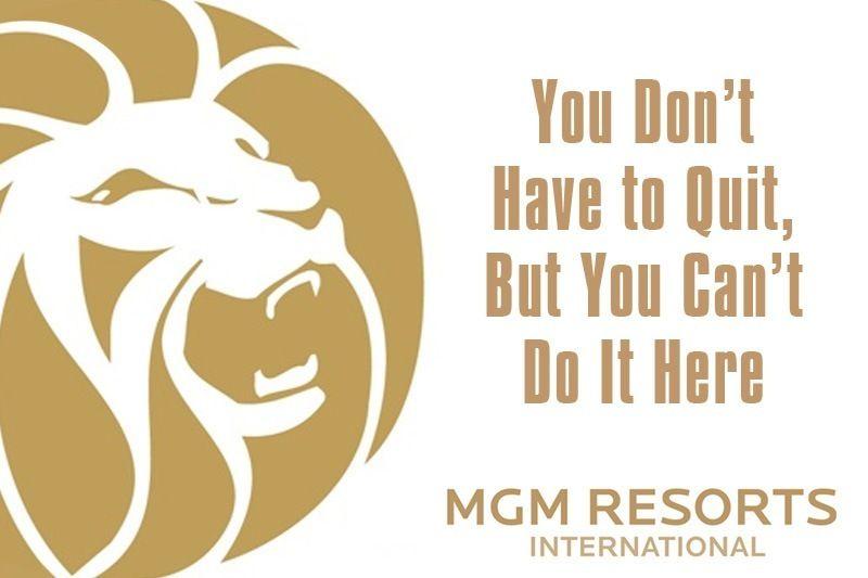 MGM Hotel Logo - MGM Resorts Quietly Makes Its Vegas Hotels Non-Smoking