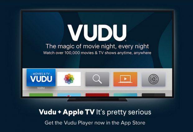 VUDU Logo - Walmart's streaming service Vudu hits Apple TV. Best Apple TV
