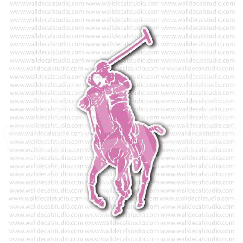 Pink Polo Logo - From $4.50 Buy Polo Ralph Lauren Sport Pink Sticker at Print Plus in ...