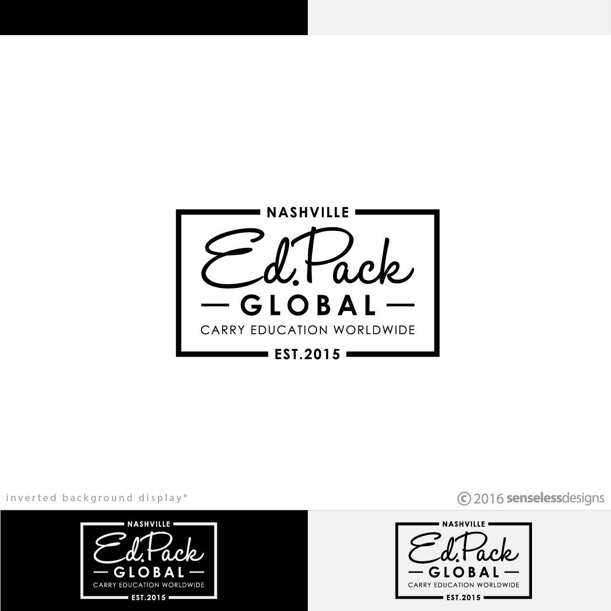 Inverted United Logo - Modern, Personable, Fashion Logo Design for Ed. Pack Global