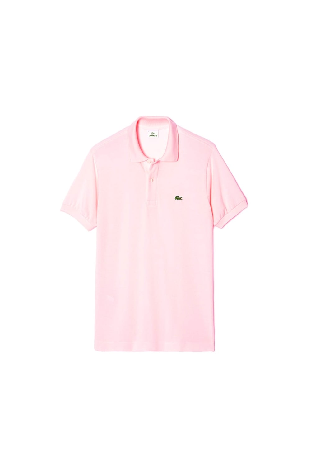 Pink Polo Logo - Lacoste Logo Pique Regular Fit Polo Shirt Pale Pink - Clothing from ...