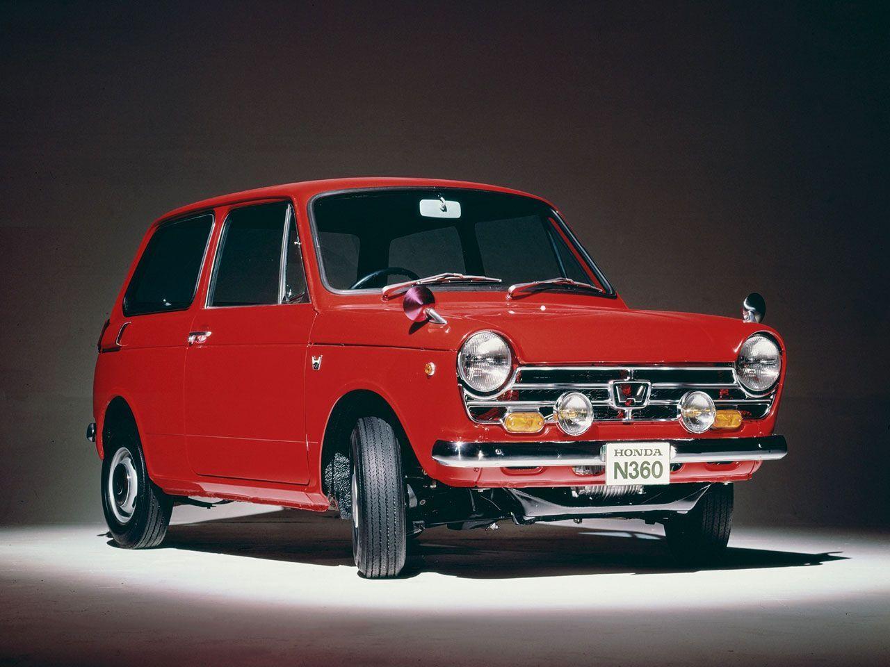 Vintage Honda Civic Logo - The Honda N360 (1969). I love the Honda Logo on it. Only 1120 lbs. 0 ...