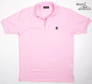 Pink Polo Logo - NEW Jay Kos Short Sleeve Pink Polo Shirt W/ Embroidered Monkey Logo ...