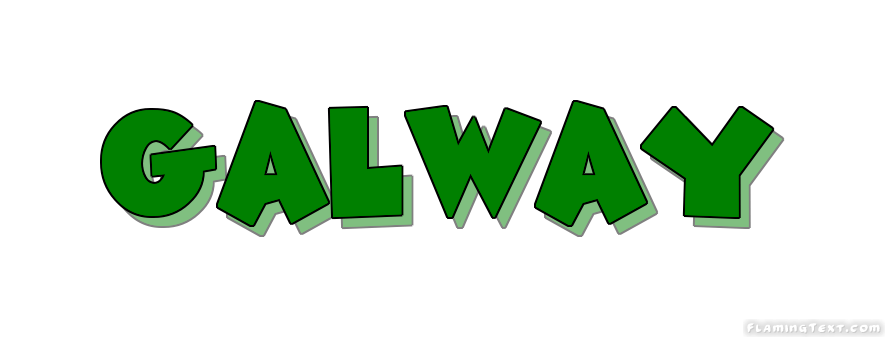 Galway Logo - Ireland Logo. Free Logo Design Tool from Flaming Text