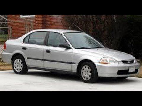 Vintage Honda Civic Logo - Checking out an old low mileage car, HONDA CIVIC EX 1998 - YouTube