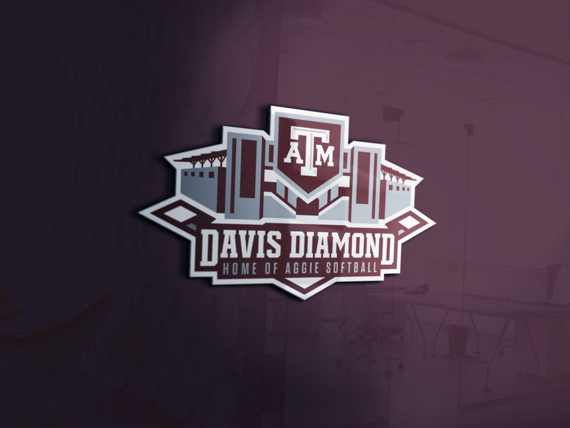Softball Diamond Logo - Michael Green - Davis Diamond Logo