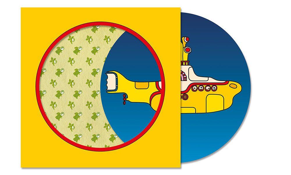 Beatles Yellow Submarine Logo - The Beatles' Yellow Submarine Gets Limited Edition Vinyl Picture Disc