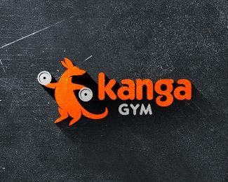 Kangaroo Fitness Logo - Kanga Gym Designed by ancitis | BrandCrowd