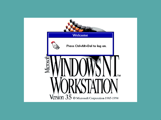 Windows 3.5 Logo - WinWorld: Windows NT 3.x 3.5