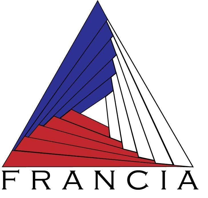 Red White Blue Sailboat Logo - Entry by creativos247 for I need a logo in the shape of a pyramid