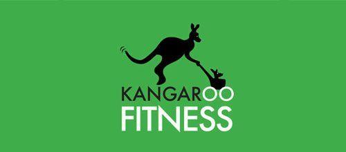 Kangaroo Fitness Logo - Kangaroo Fitness logo designs | 30 Beautiful Kangaroo Logo Designs ...