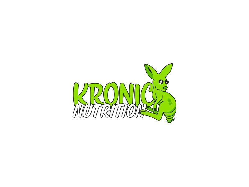 Kangaroo Fitness Logo - Kronic Nutrition Logo by Vlad Zholik | Dribbble | Dribbble