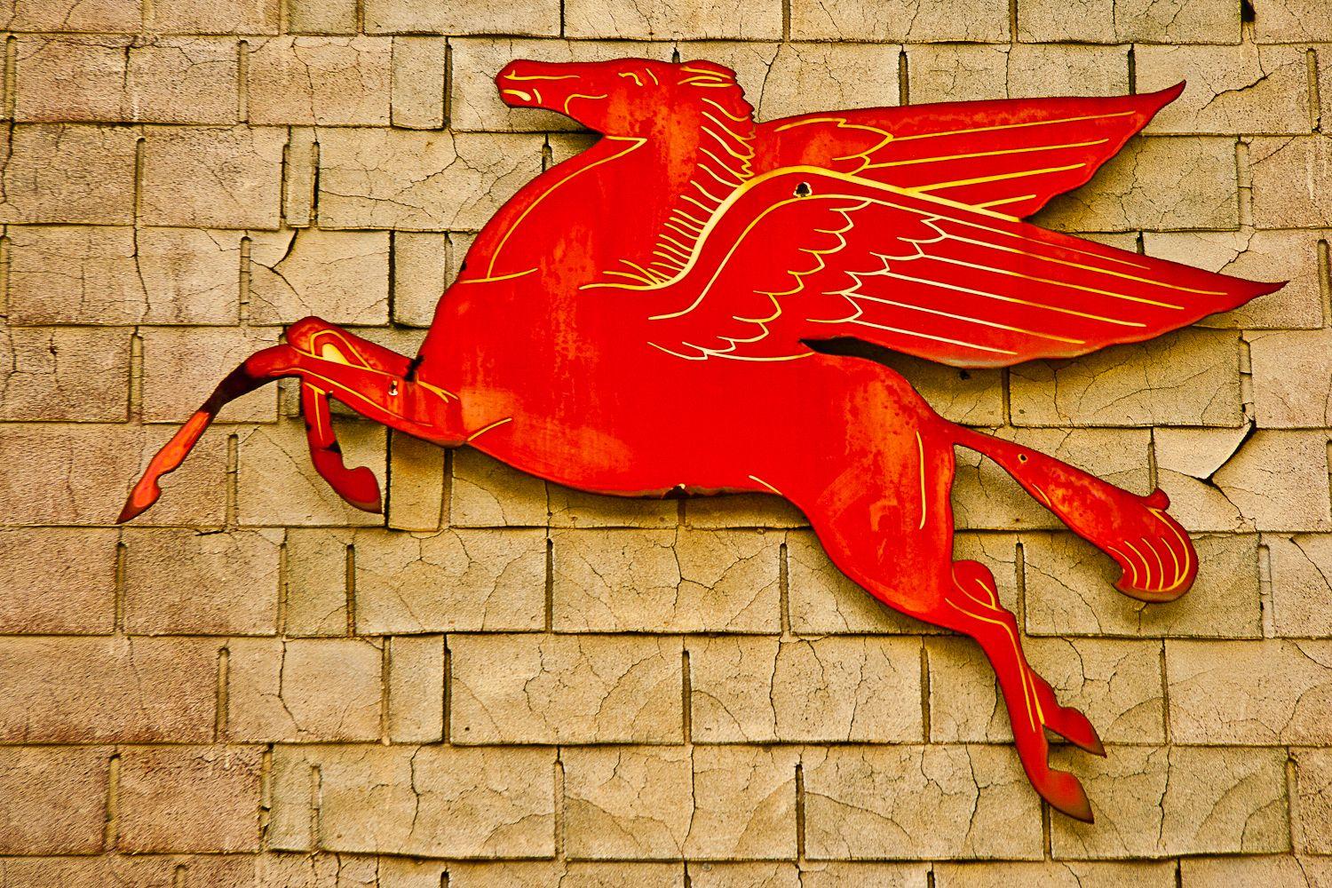 Horse Gas Station Logo - Gas Station