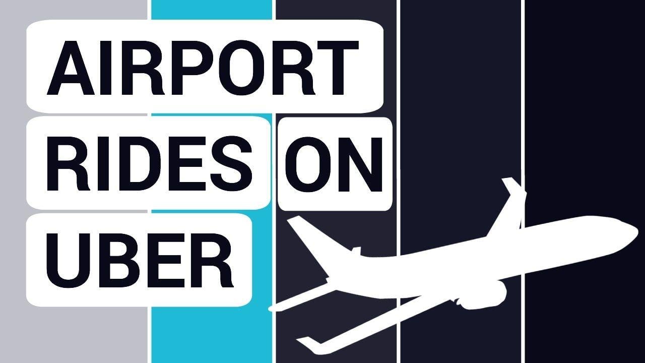 Uber Airport Logo - How To Make Money With Airport Rides On Uber & Lyft - YouTube