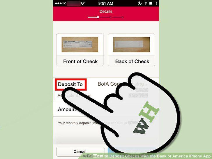 Bank of America Check Logo - How to Deposit Checks With the Bank of America iPhone App