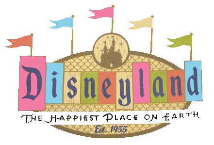 Vintage Disneyland Logo - Need to pull colors from something....this logo? | Baby Logan Franco ...