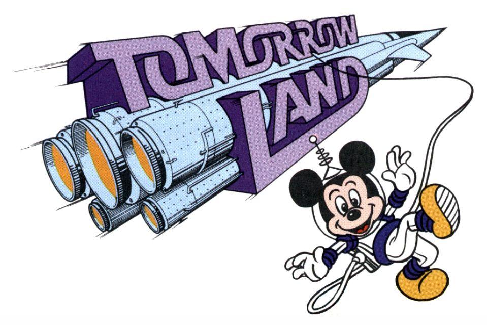 Vintage Disneyland Logo - 1989 Disneyland Logo - Tomorrowland | Via Vintage Disneyland… | Flickr