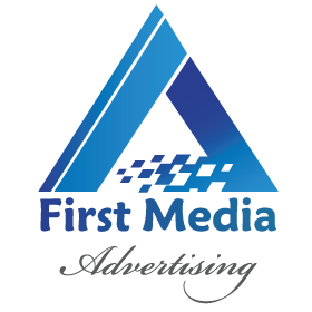 Advertising Company Logo - Portfolio – First For Media | Web Design and Social Media ...