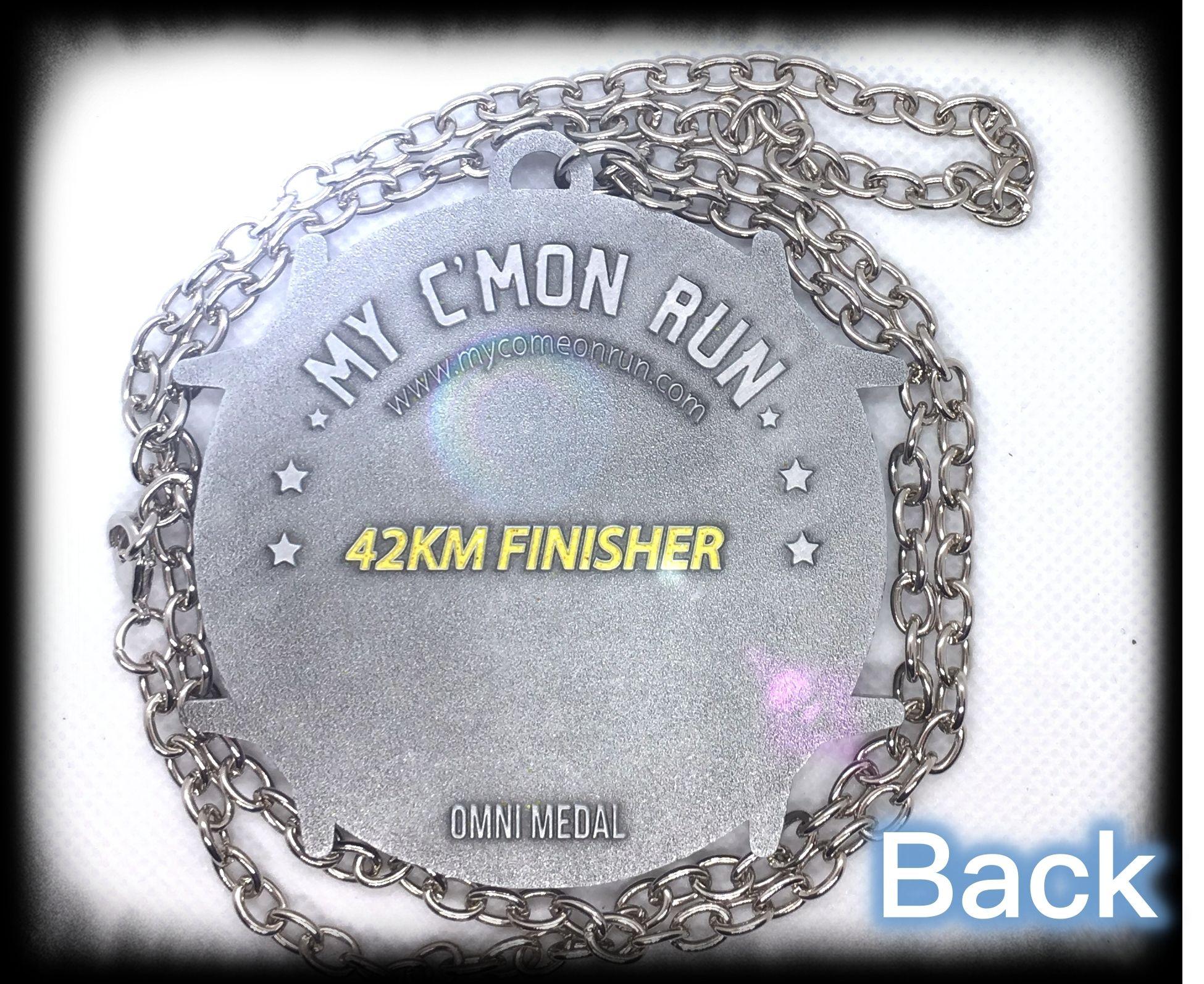 Boomerang 3D Logo - Past Event Medal Collection : Boomerang 3D Medal – My Come On Run