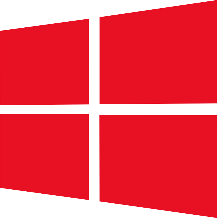 Microsoft Red F Logo - Windows logo (red).svg
