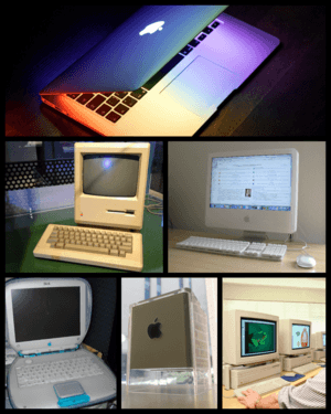 White Apple Computer Logo - Macintosh