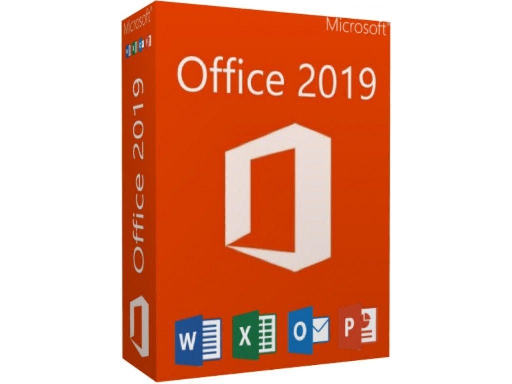Microsoft Red F Logo - Microsoft Office 2019 Home and Business Edition Word