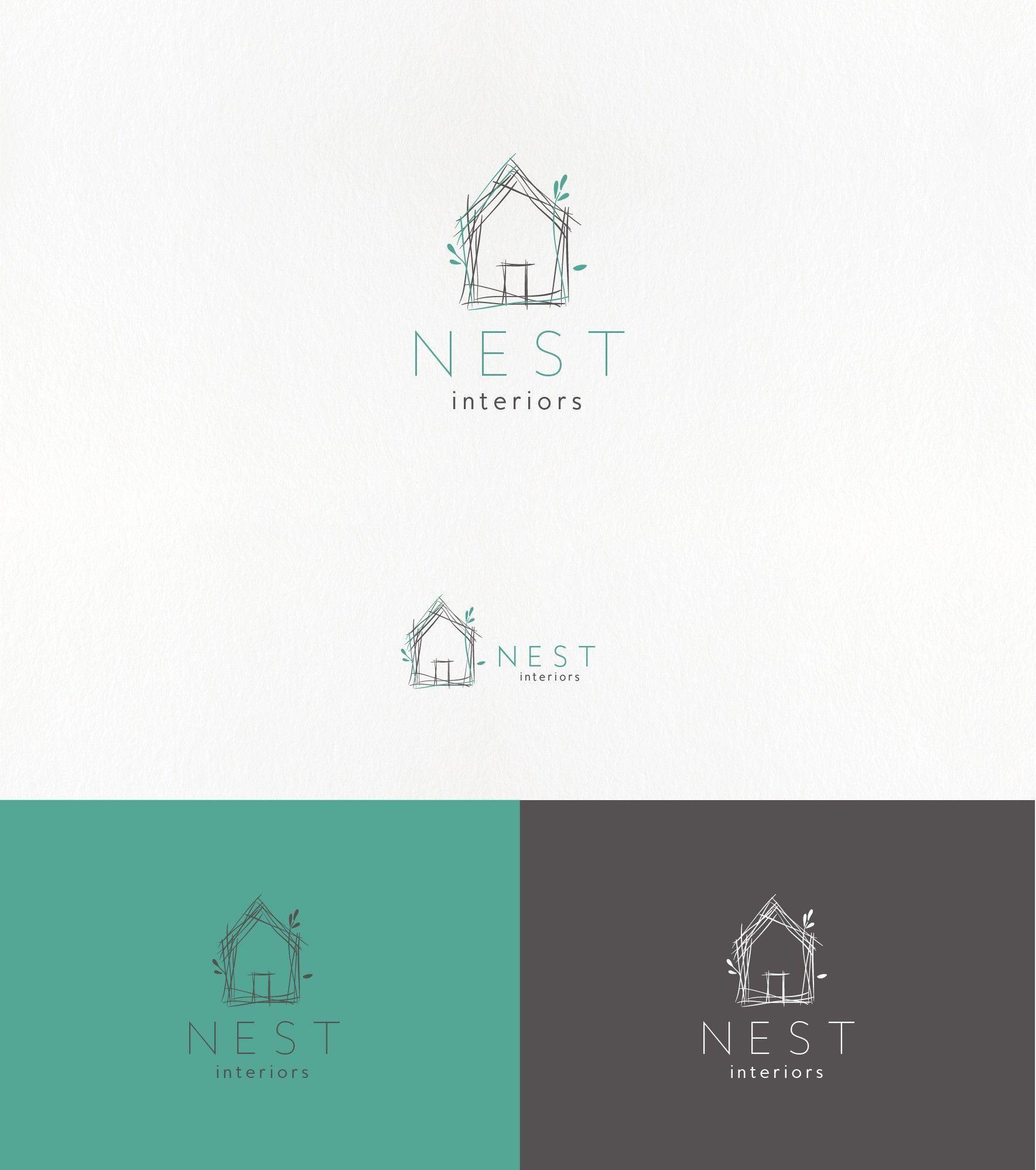 Interior Design Company Logo - Handdrawn minimal logo for an interior design companydesigns