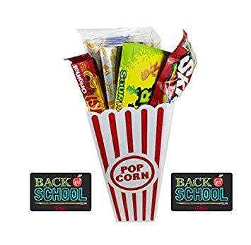 Redbox Movie Popcorn Logo - Amazon.com : Back to School Movie Night Popcorn, Candy And Redbox ...