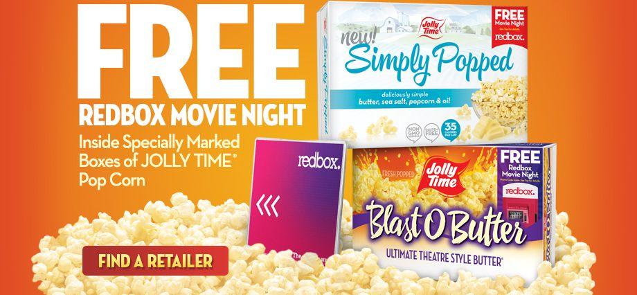 Redbox Movie Popcorn Logo - Free Redbox Movie