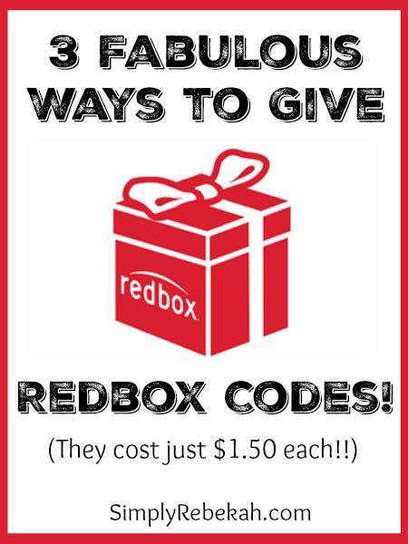 Redbox Movie Popcorn Logo - Fabulous Ways to Give Redbox Codes