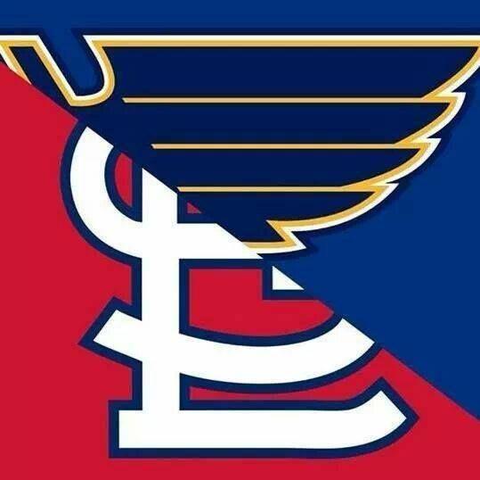 Birds STL Blues Logo - St. Louis Cardinals & Blues | SPORTS | Cardinals, Stl cardinals, St ...