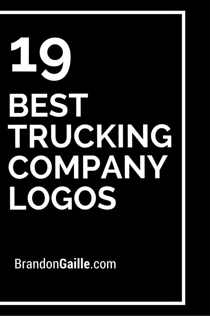 Trucking Company Logo - List of the 19 Best Trucking Company Logos Making a