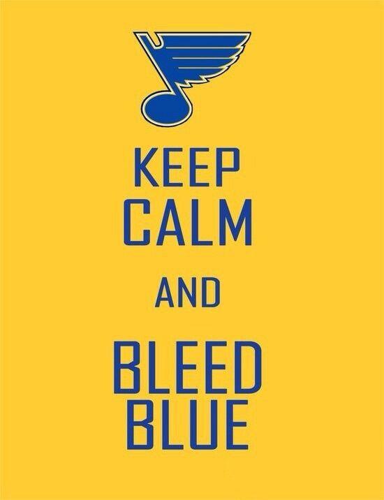Birds STL Blues Logo - Keep Calm Blues | Keep Calm and Hockey | Pinterest | St louis blues ...