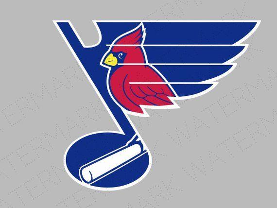 Birds STL Blues Logo - Blues Cardinals SVG & Studio 3 Cut File Decal Files Logo for