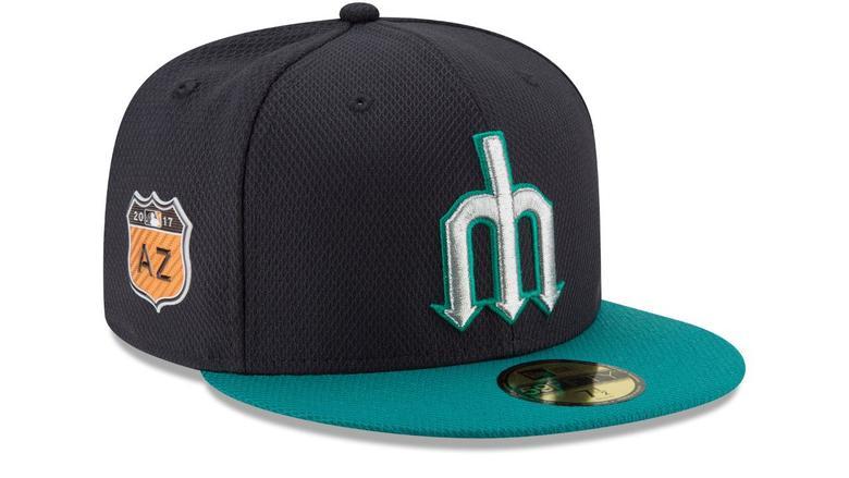 Mariners Trident Logo - Mariners bring back the trident logo with new spring training hats ...