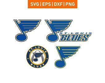 Birds STL Blues Logo - St louis blues | Etsy