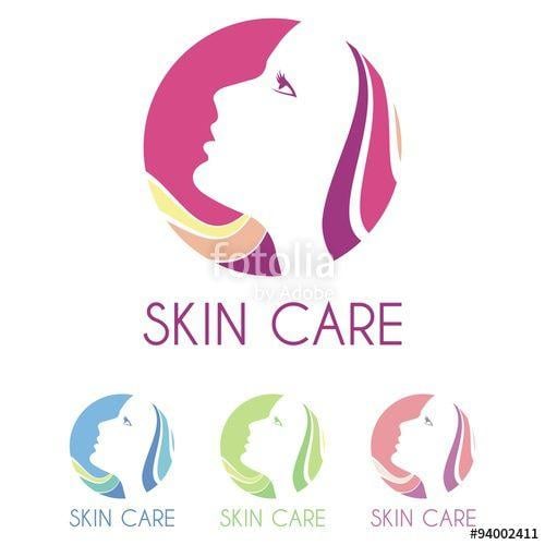 Skin Care Logo - Logo for beauty salon, hair, face and skin care product, cosmetics