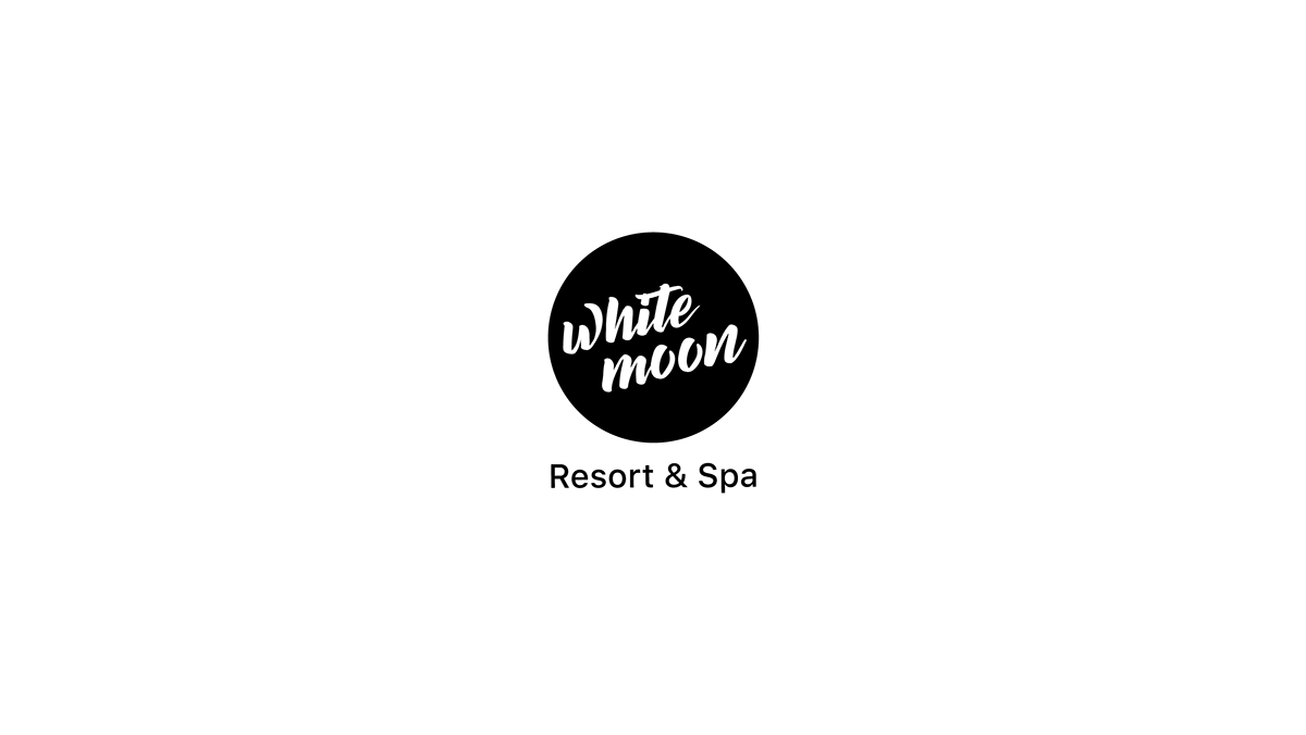 White Moon Logo - WHITE MOON RESORT & SPA LOGO on Student Show