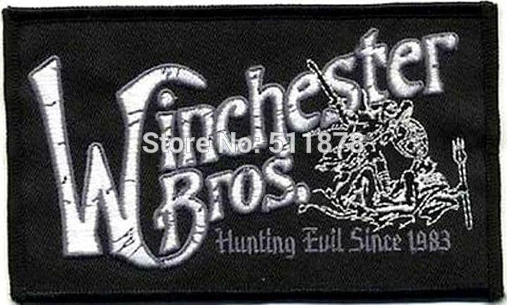 Supernatural Winchester Logo - BIG Supernatural Winchester Brothers Logo TV MOVIE SERIES