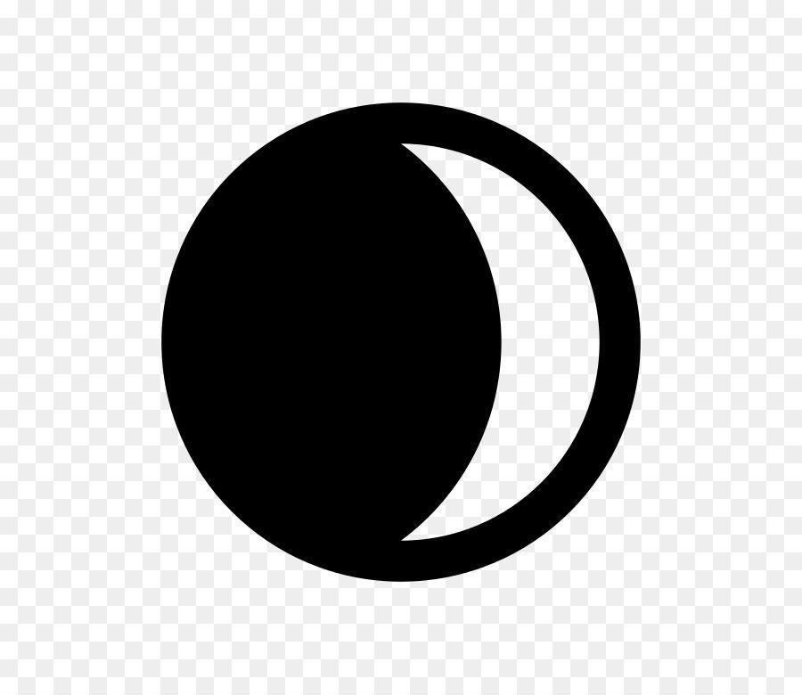 White Moon Logo - Lunar phase Crescent Moon Clip art - crescent 768*768 transprent Png ...