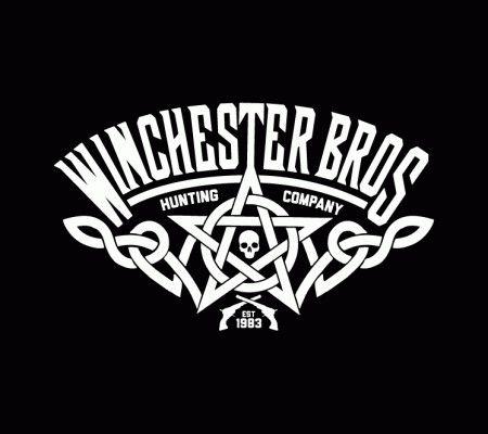 Supernatural Winchester Logo - Winchester Bros Hunting Company