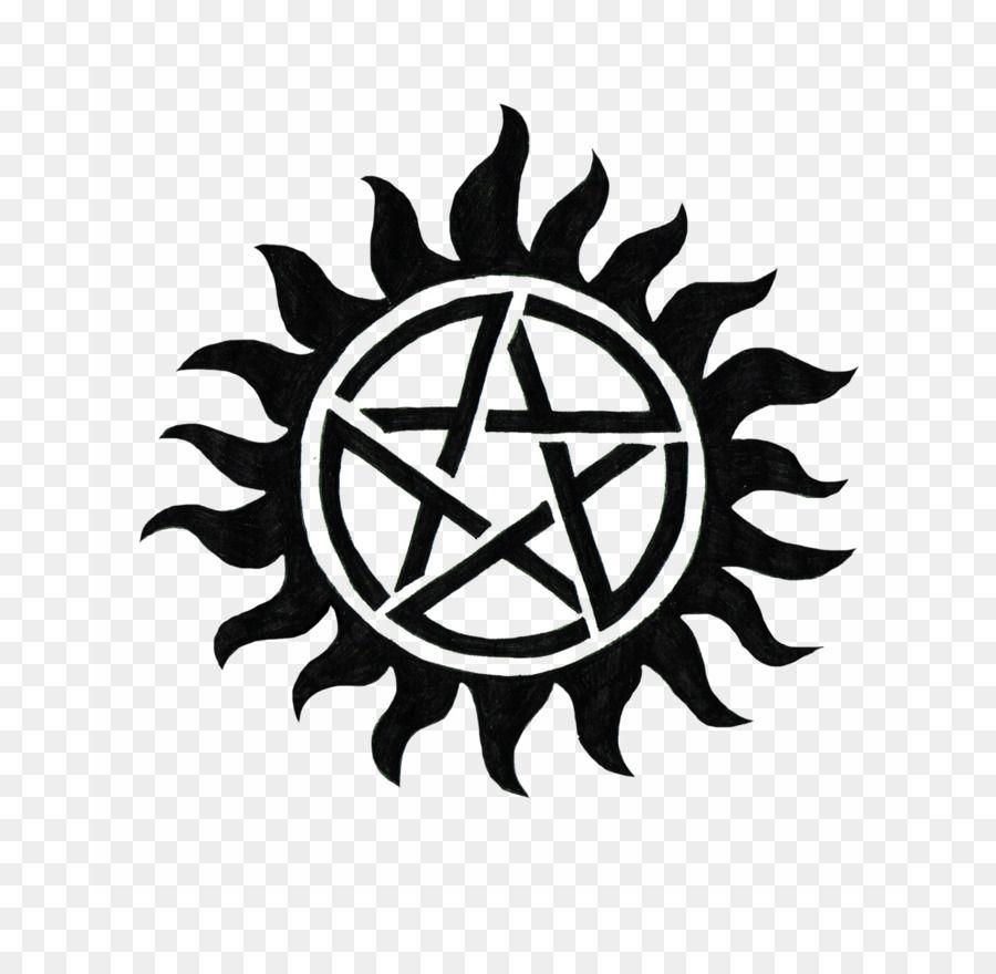 Supernatural Winchester Logo - Dean Winchester Supernatural YouTube Pentagram Television show ...