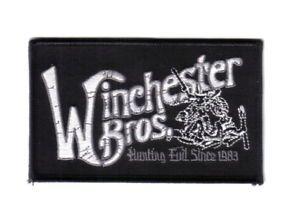 Supernatural Winchester Logo - Supernatural TV Series Winchester Brothers Logo Embroidered Patch