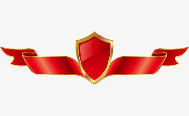 Red Ribbon Logo - Phnom Penh On Red Ribbon Shield, Ribbon Clipart, Shield Clipart ...