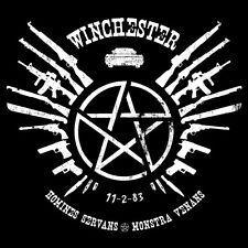 Supernatural Winchester Logo - SUPERNATURAL Winchester Coat Arms Sam Dean Hunter Limited Men Black